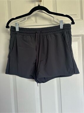 RBX Women's Charcoal Drawstring Athletic Shorts